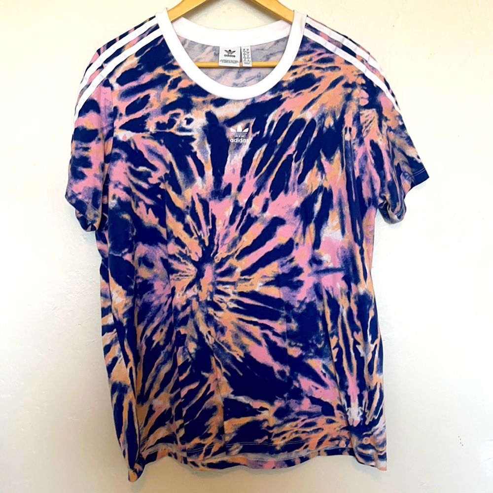 2x Classic Adidas Tie Dye